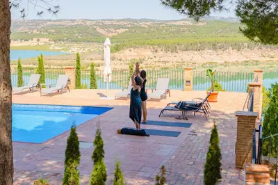 Paisaje cerca de este hotel