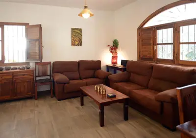Zona de estar de Cortijo Oro Verde B&B