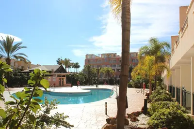 Piscina en o cerca de Complejo Turístico Marina Rey
