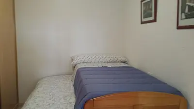 Cama o camas de una habitación en Vistarreal de Calarreona