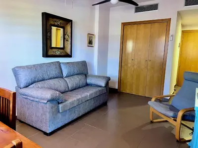 Zona de estar de Apartamentos Arcos Costa Cálida
