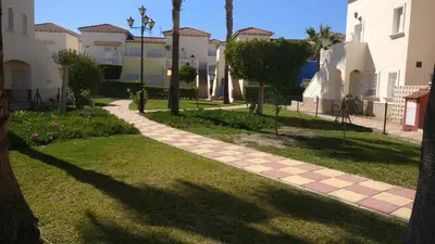 Jardín al aire libre en Urbanización Naturista Torremar Natura