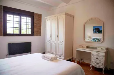 Cama o camas de una habitación en Caserío Lo Bulle