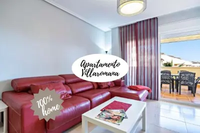 Zona de estar de Apartamento Villa Romana