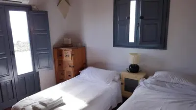 Cama o camas de una habitación en Las Chimeneas