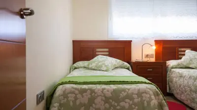 Cama o camas de una habitación en Apartamento Paseo del Golf