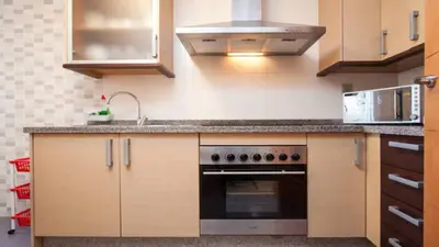 Una cocina o zona de cocina en Apartamento Paseo del Golf