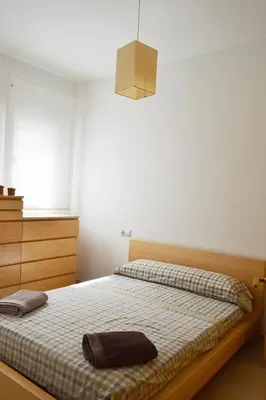 Cama o camas de una habitación en Garrucha Centro y Mar