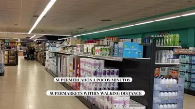 Supermercado u otro tipo de tienda en el apartamento o alrededores