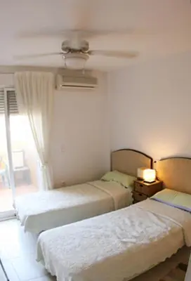 Cama o camas de una habitación en Faro