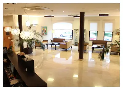 Zona de estar de Hotel El Trebol