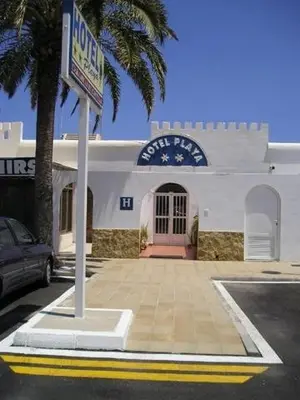 Plano de Hotel Playa