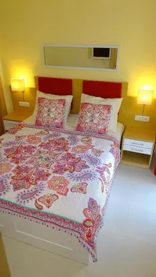 Cama o camas de una habitación en Alan Laguna Beach - private jacuzzi on the terrace ALL YEAR