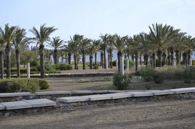 Jardín al aire libre en Apartamento Cabo de Gata