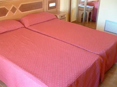 Cama o camas de una habitación en Villa de Gor