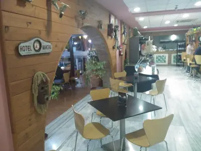 Zona de estar de Hotel Mirasierra