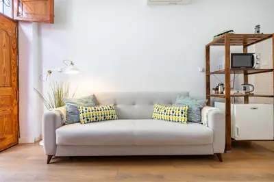 Zona de estar de Casa Miraya