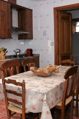 Una cocina o zona de cocina en Cortijo El Álamo