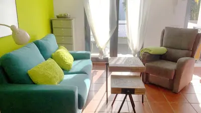 Zona de estar de San Jose Apartamentos SL Casa Mar