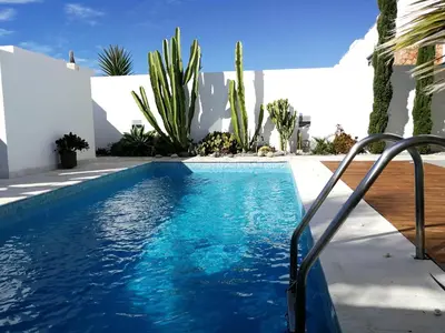 Piscina en o cerca de Casa Euphorbia