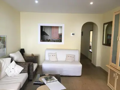 Zona de estar de Arabella Naturist Apartment