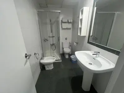 Un baño de Hostal Venta Del Sol
