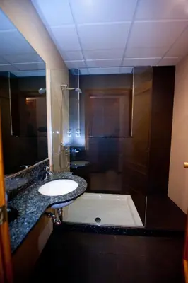 Un baño de Hostal Sol Bahía San José