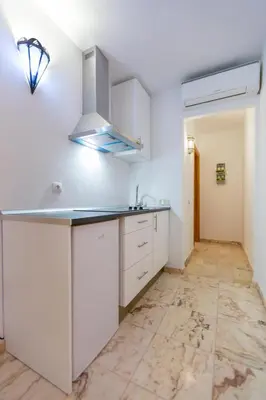 Una cocina o zona de cocina en Casa Duende en Villa de Nijar con piscina