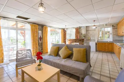 Una cocina o zona de cocina en Casita Cerrillo en Villa de Nijar con piscina
