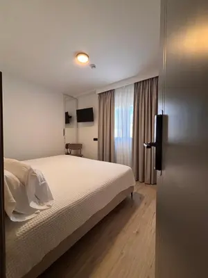 Cama o camas de una habitación en Hostal Hs Puerto Lumbreras