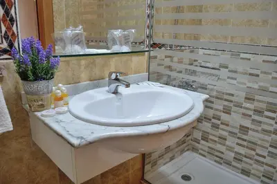 Un baño de Hotel Mari Carmen
