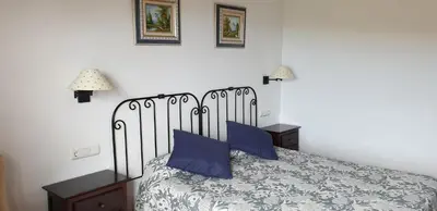 Cama o camas de una habitación en Casa Rural Mi Abuela Maria