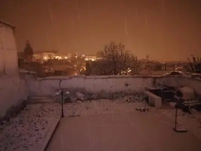 La Casona de la Luz en invierno