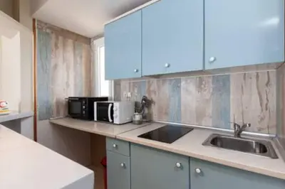 Una cocina o zona de cocina en Roquetas Beach