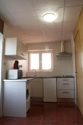 Una cocina o zona de cocina en Vivienda Rural Alba