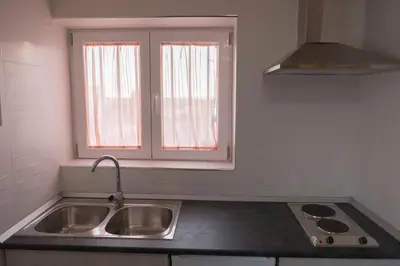 Una cocina o zona de cocina en Vivienda Rural Alba