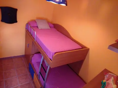 Cama o camas de una habitación en Bonito apartamento
