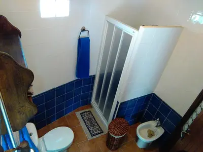 Un baño de Bonito apartamento