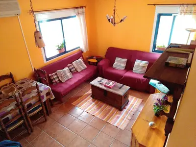 Zona de estar de Bonito apartamento