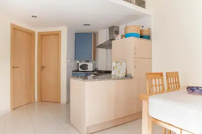 Una cocina o zona de cocina en Atico Vera