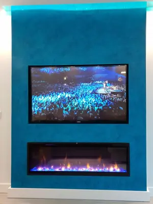 Una televisión o centro de entretenimiento en Apartamento SOLYMAR 3