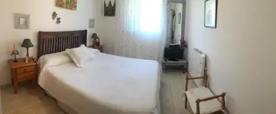 Cama o camas de una habitación en Duplex Vera - Playa
