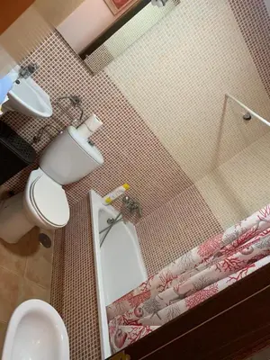 Un baño de Apartamento María Isabel en Los Collados Golf - Aguilas
