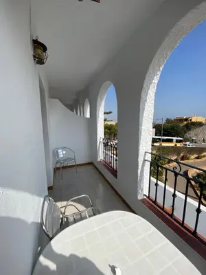 Un balcón o terraza de Hotel Simón