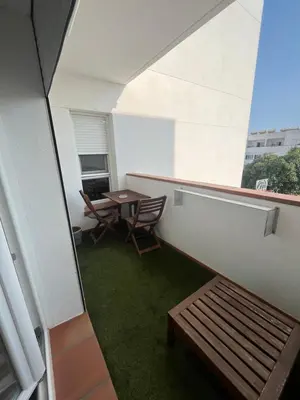 Un balcón o terraza de Apartamento Recién reformado en EL TOYO
