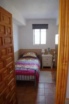 Cama o camas de una habitación en Casa Leonora