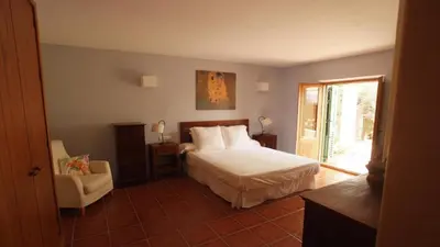 Cama o camas de una habitación en Casa El Arenal