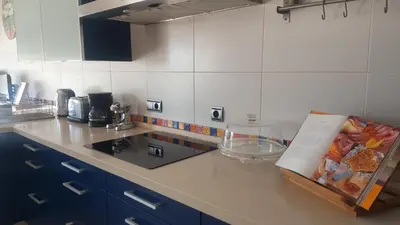 Una cocina o zona de cocina en Chalet Irlanda - 5 bedrooms PRIVATE HOUSE 300M FROM BEACH
