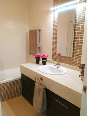 Un baño de Apartamento con piscina