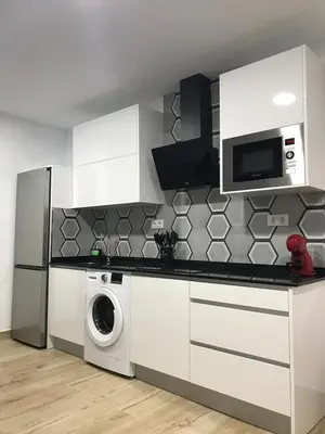 Una cocina o zona de cocina en Martina 3 y 4